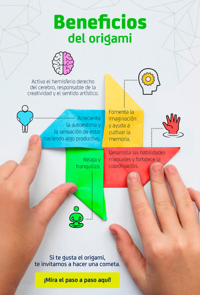 Beneficios del origami para la salud física y mental Seguros SURA