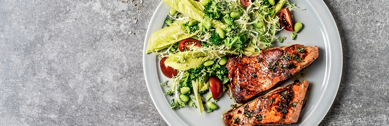 El plato saludable, un aliado para controlar las porciones y calidad de tus alimentos