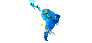 Mapa de Sur América